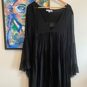Black Boho Dress